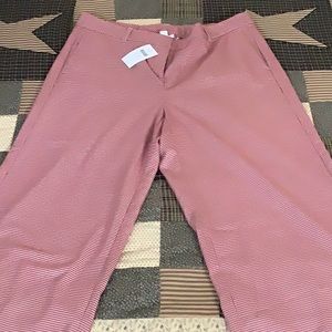 Petite Wide leg crop pants